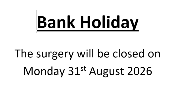 August 2026 bank holiday